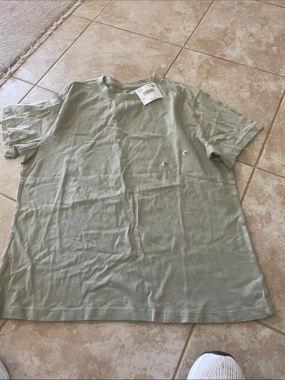 American Eagle Outfitters Sage Green Short Sleeve Tee